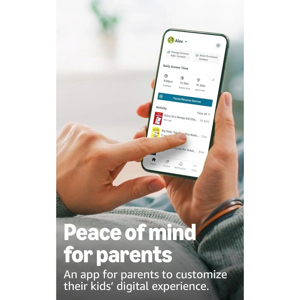 Gently Used,  Amazon Echo Dot Kids Owl Alexa Kids Parental Controls